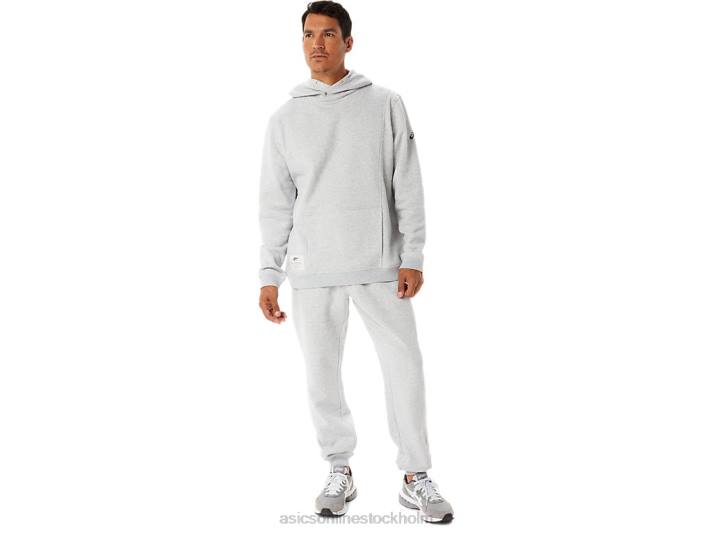 Asics m söndag sana fleece jogger män D6D0883 ljusgrå ljung