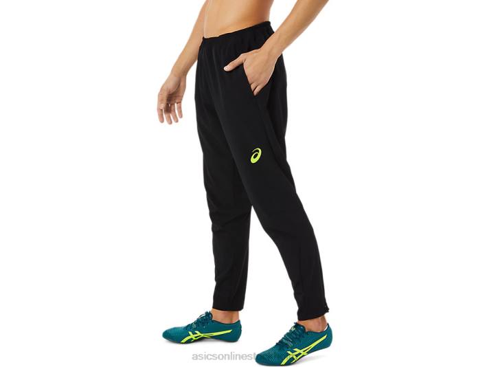 Asics stretchvävd byxa män D6D01448 prestanda svart