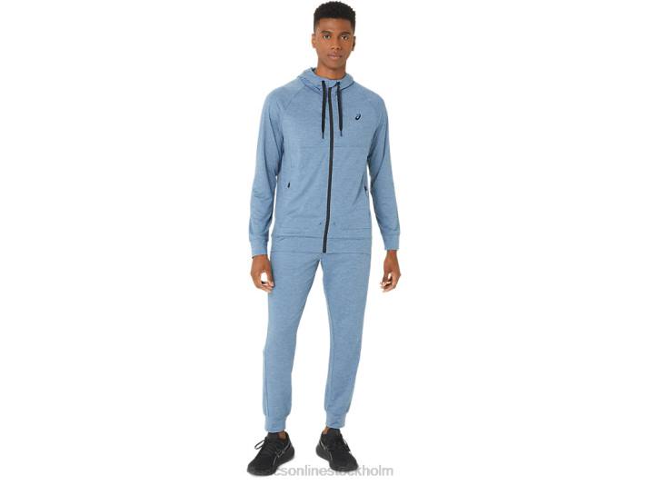 Asics tech byxa 2.0 män D6D036 stålblå spacedye