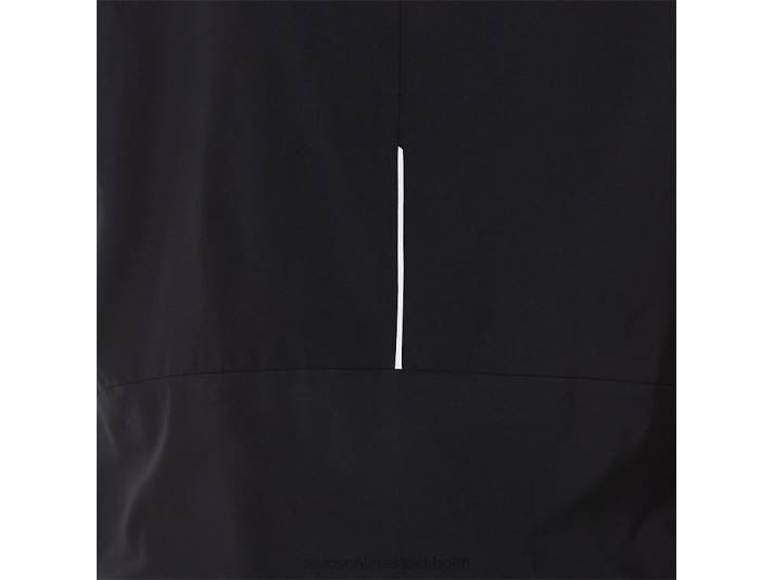 Asics lite-show jacka män D6D0832 prestanda svart/sammetsfuru