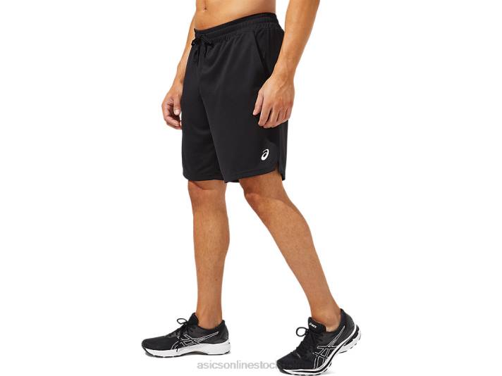 Asics 10 i kärna kort män D6D02091 prestanda svart