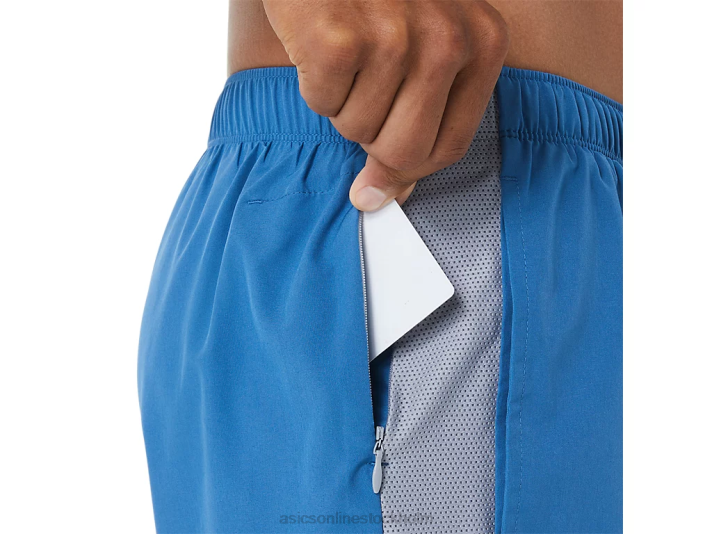 Asics 5in pr lyte kort män D6D01047 azurblå