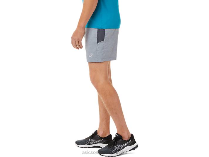 Asics 5in pr lyte kort män D6D02038 sheet rock spacedye tryck/grå