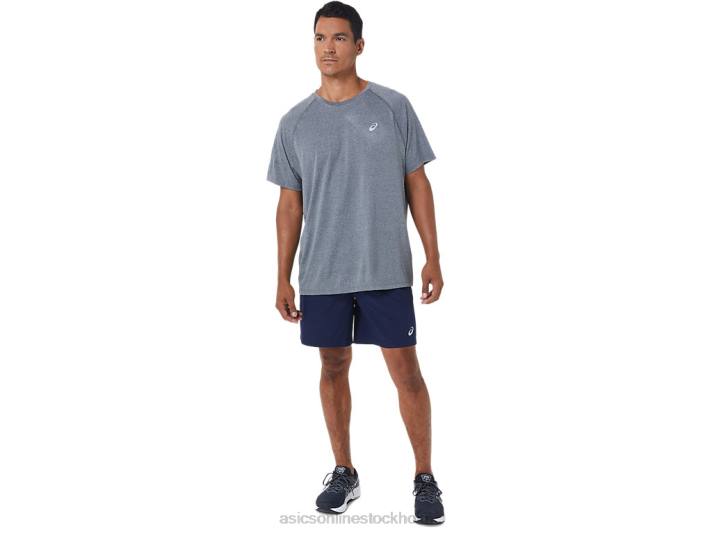 Asics 7in pr lyte kort män D6D01078 peacoat/bärargrå