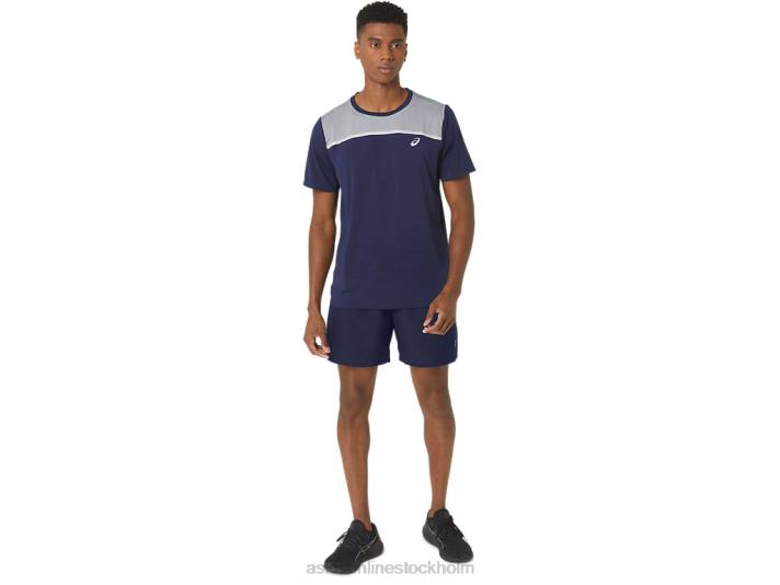 Asics 7in pr lyte short 2.0 män D6D0286 peacoat/sheet rock