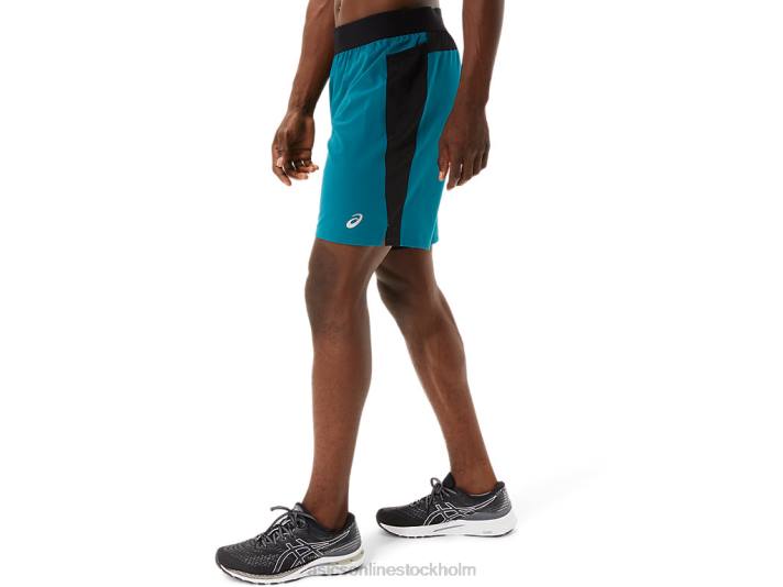 Asics 9-tums mixer kort män D6D01052 sammetsfuru/performance svart