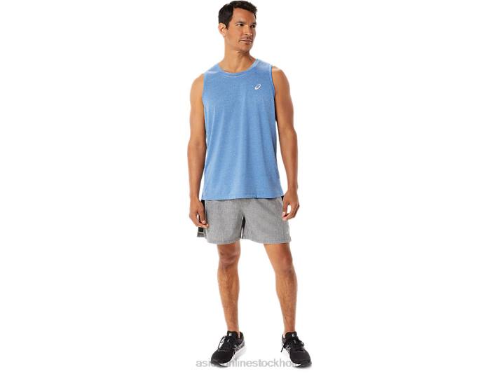 Asics färdigt set 5 kort och gott män D6D0974 mörkgrå ljung/svart