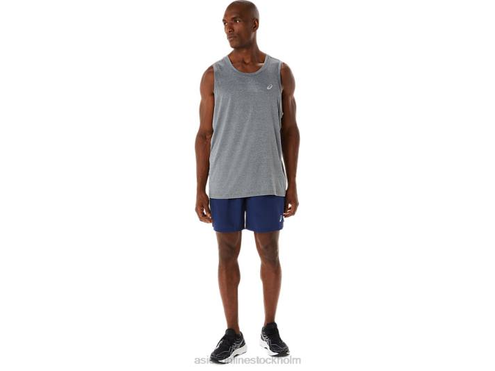 Asics färdigt set 7 i korthet män D6D0207 indigoblå