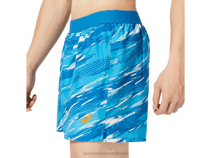 Asics färginjektion 5kort sagt män D6D01913 återfödd blå