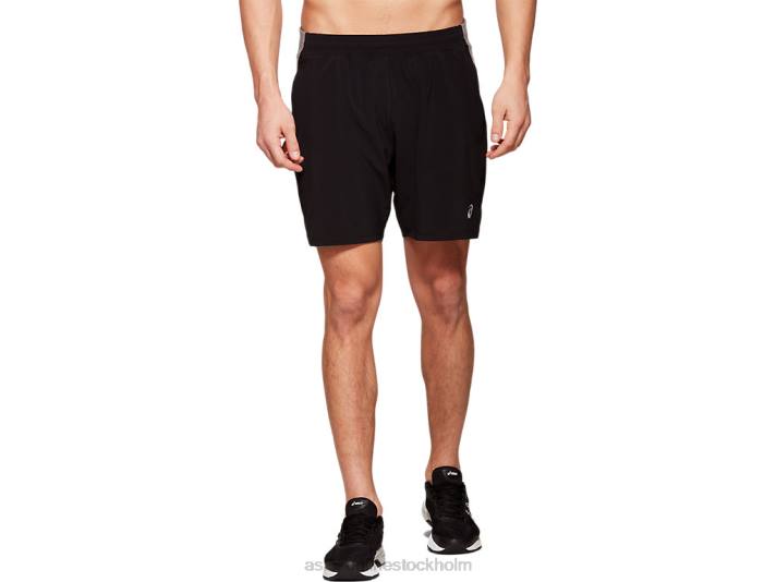 Asics fietro 7in 2 n 1 kort män D6D01997 prestanda svart