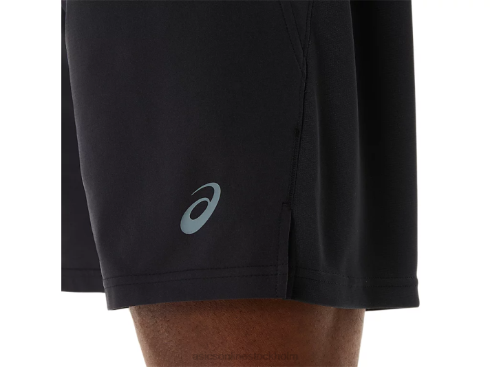 Asics hybrid 7in shorts män D6D0122 prestanda svart