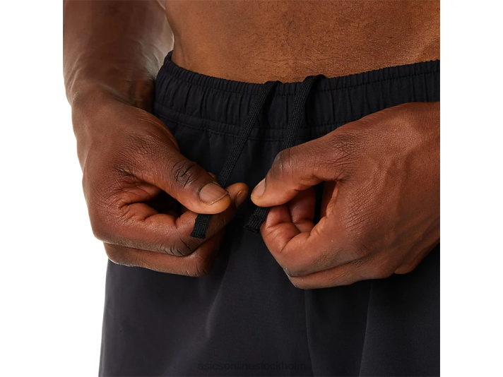 Asics hybrid 7in shorts män D6D0122 prestanda svart