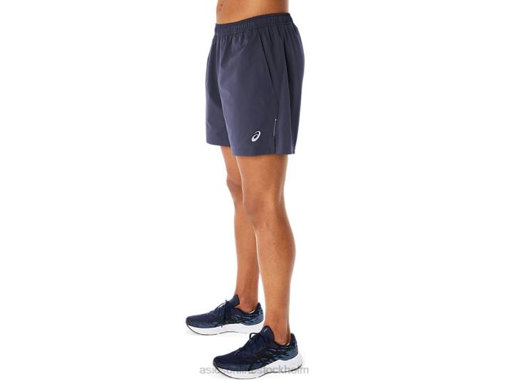 Asics hybrid 7in shorts män D6D0261 indigo dimma