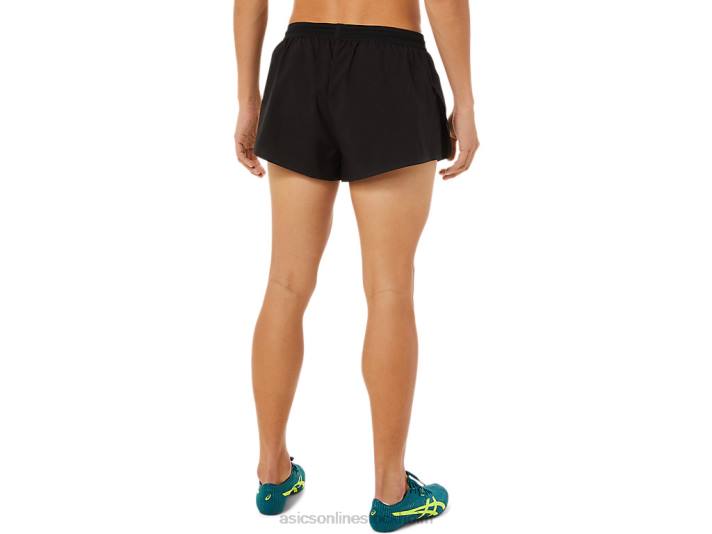 Asics lätt mesh vävd kort män D6D01399 prestanda svart