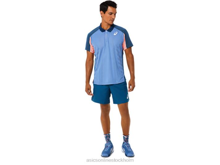 Asics match 7 i korthet män D6D01491 ljus indigo
