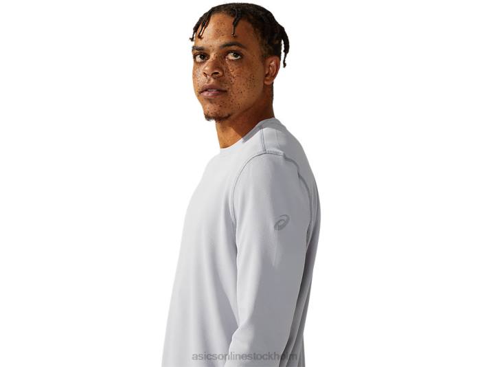 Asics färdig-set ii långärmad män D6D01095 mellangrå