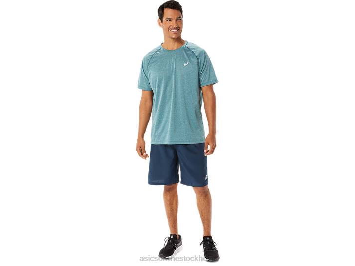Asics färdigställt lyte kort ärm män D6D0944 sammets tallljung