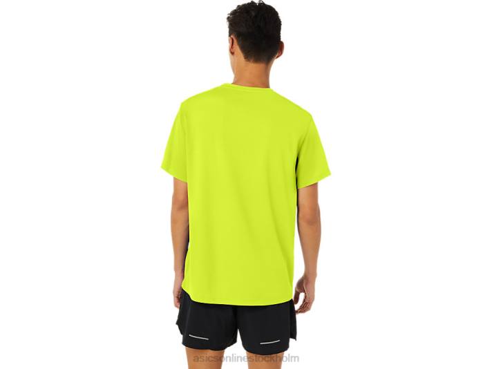 Asics la marathon kort ärm män D6D01625 säkerhetsgul