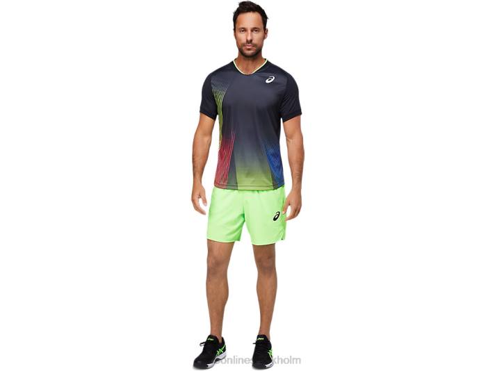 Asics matcha grafisk t-shirt män D6D01830 prestanda svart