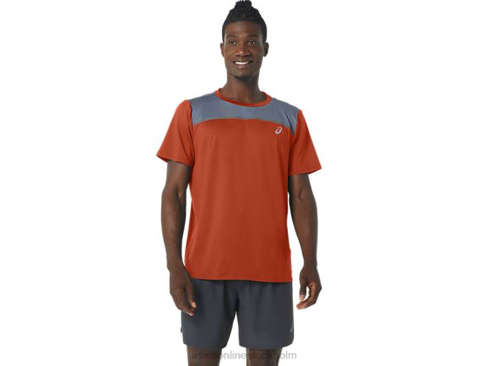 Asics pr lyte kortärmad män D6D0305 krydd latte