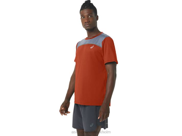 Asics pr lyte kortärmad män D6D0305 krydd latte
