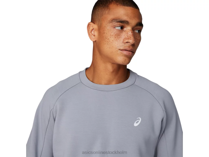 Asics rörlighet stickat besättning män D6D01672 plåtsten