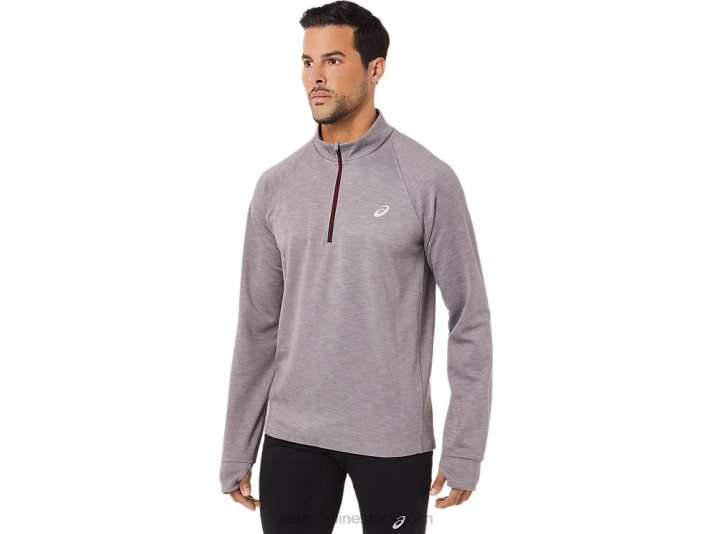 Asics thermopolis vinter 1/2 dragkedja män D6D01711 djup kärrljung