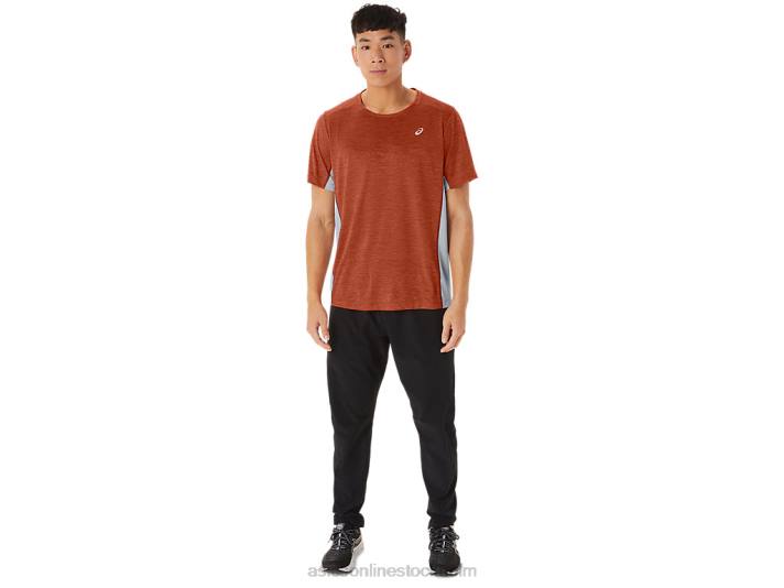 Asics train sana kortärmad män D6D0202 krydd latte/sheet rock