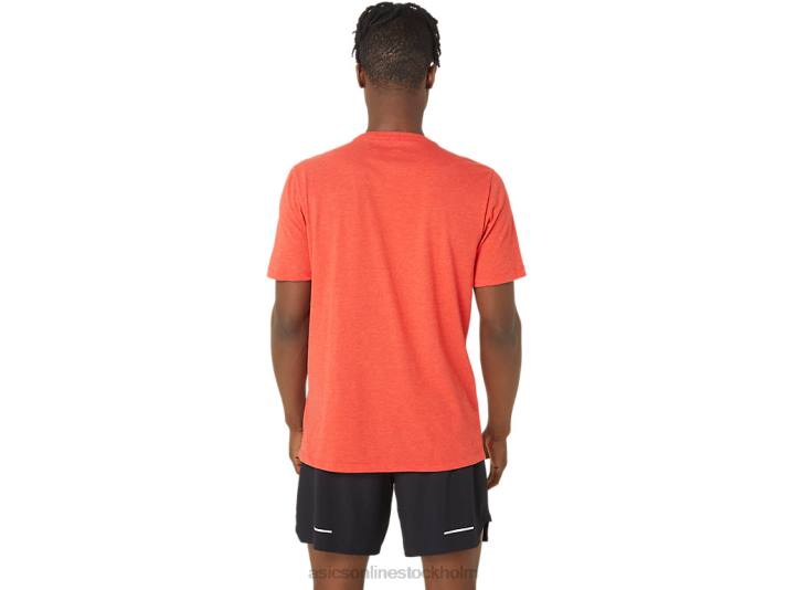 Asics unisex 77 basebolltröja män D6D099 klassisk röd ljung