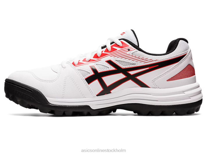 Asics gel-dödligt fält män D6D01196 vit/klassisk röd