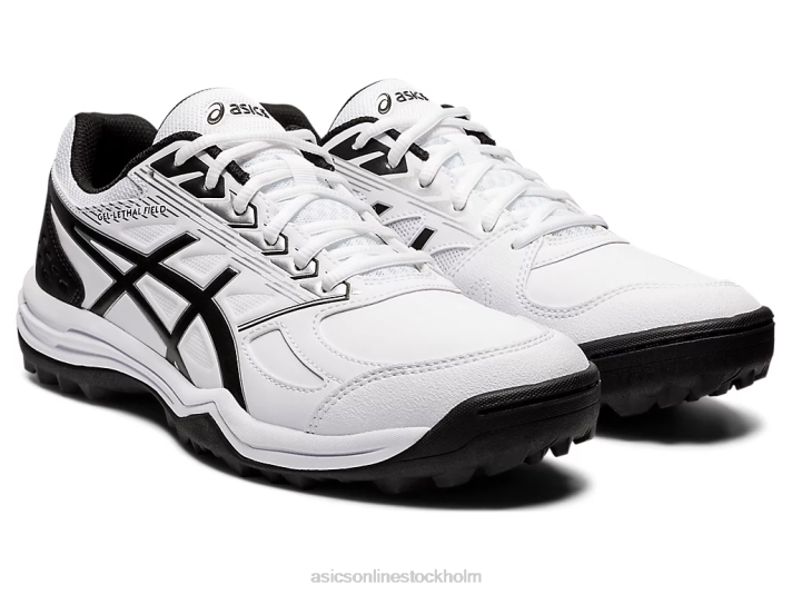 Asics gel-dödligt fält män D6D01198 vit svart