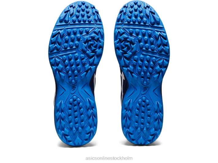Asics gel-dödligt fält män D6D01213 dyk blå/vit