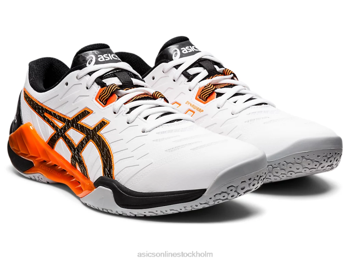 Asics spränga ff 2 män D6D01608 vit svart