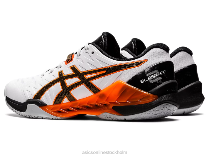 Asics spränga ff 2 män D6D01608 vit svart