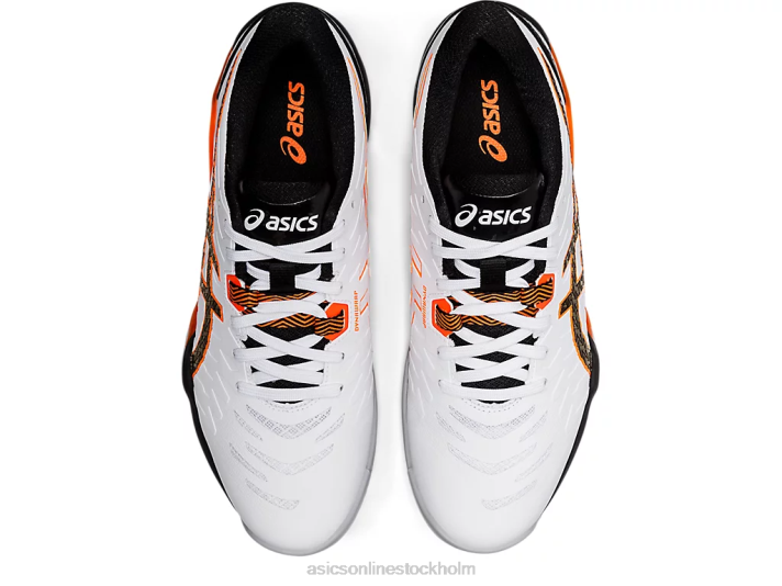 Asics spränga ff 2 män D6D01608 vit svart
