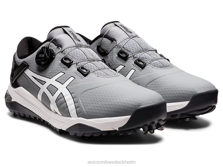 Asics gel-kurs duo boa män D6D01573 plåtsten/vit