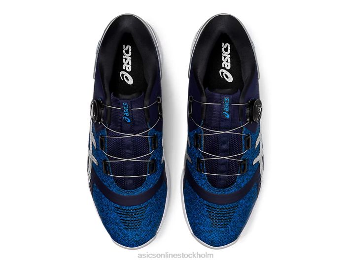 Asics gel-kurs duo boa män D6D02012 peacoat/rent silver