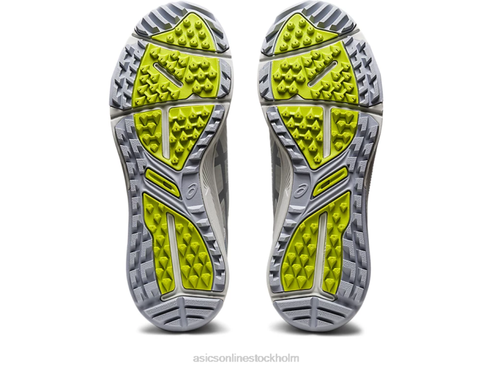 Asics gel-kurs glid män D6D0505 glaciärgrå/neonkalk
