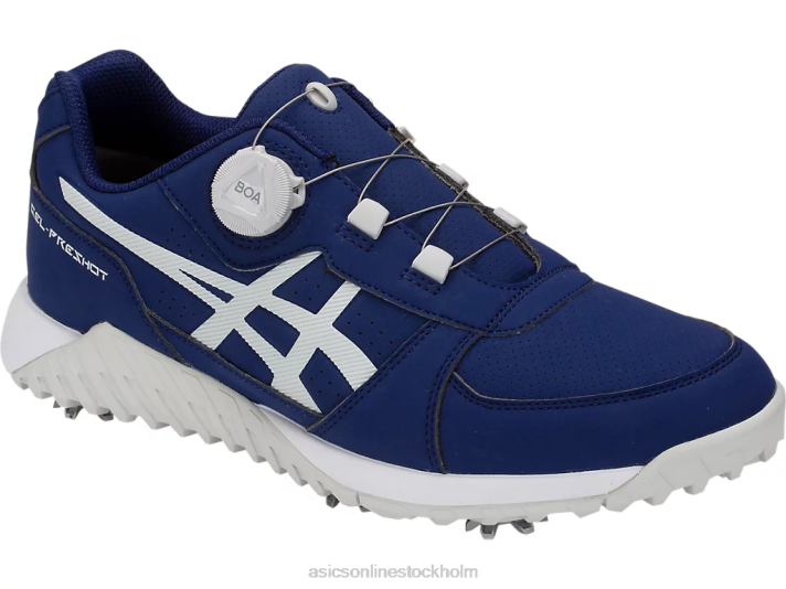 Asics gel-preshot boa män D6D01543 peacoat/glaciärgrå