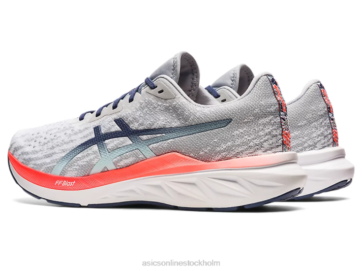 Asics dynablast 2 män D6D01441 glaciärgrå/åskblå