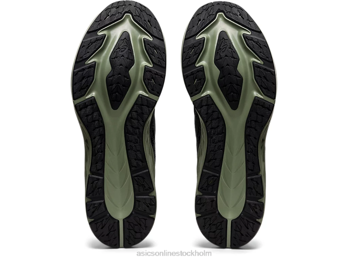 Asics dynablast 2 män D6D01519 svart/bärgrå