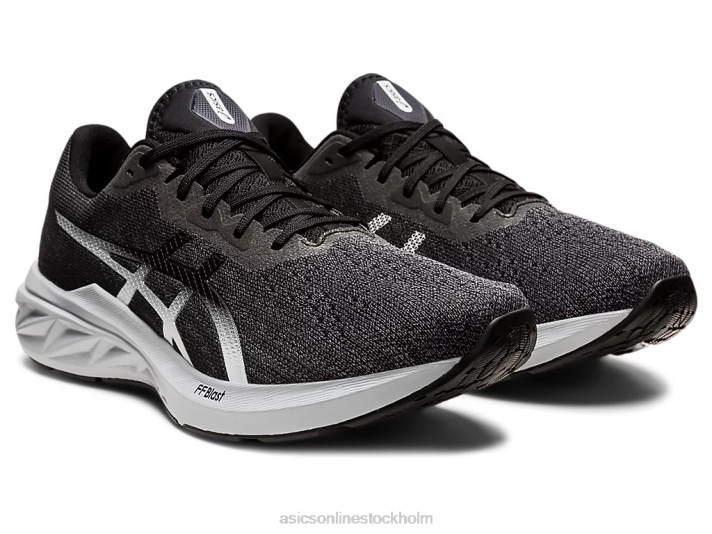 Asics dynablast 2 män D6D01715 svart vit