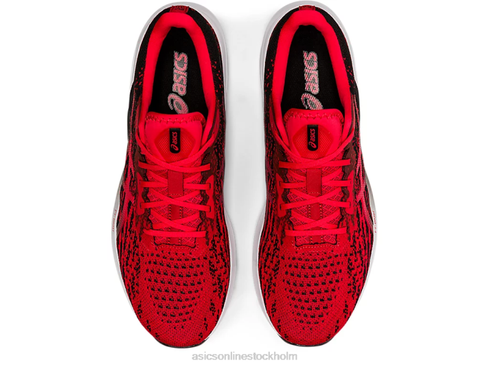 Asics dynablast 2 män D6D01733 elektrisk röd/svart