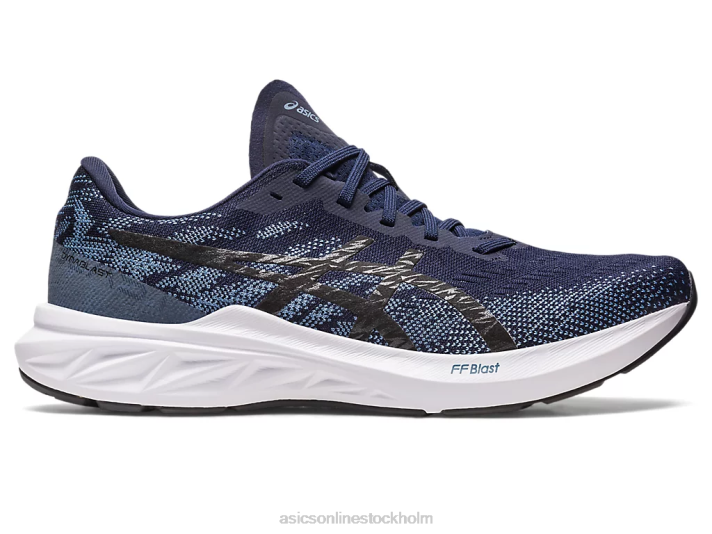 Asics dynablast 3 män D6D0223 midnatt/svart