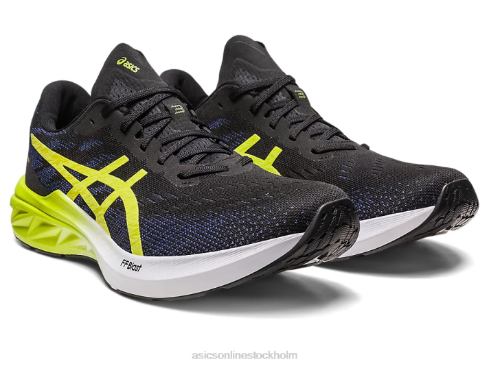 Asics dynablast 3 män D6D0264 svart/limeskal