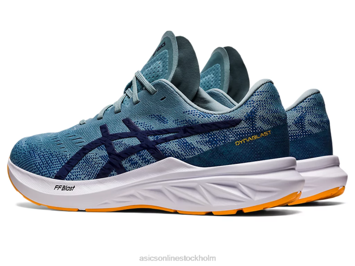 Asics dynablast 3 män D6D0799 lätt stål/djuphav