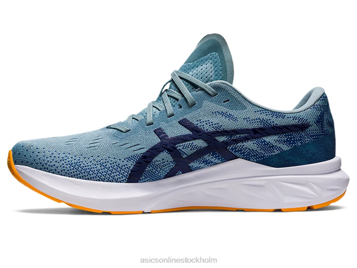 Asics dynablast 3 män D6D0799 lätt stål/djuphav