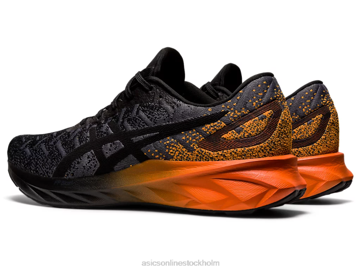 Asics dynablast män D6D02002 svart/ringblomma orange