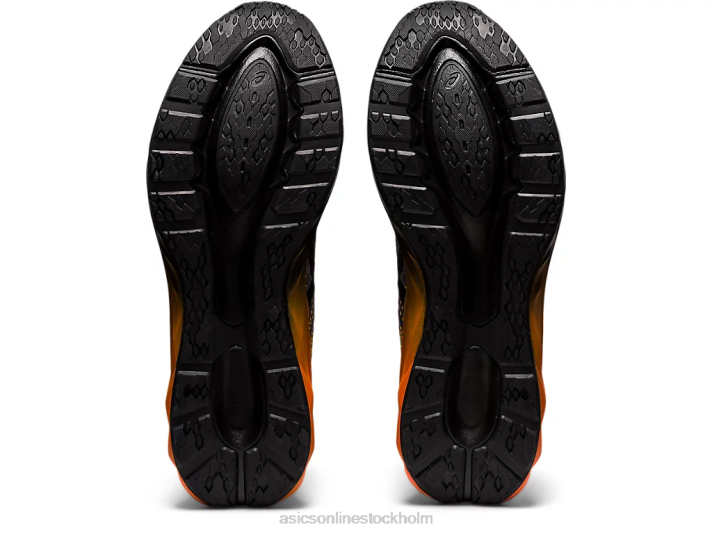 Asics dynablast män D6D02002 svart/ringblomma orange