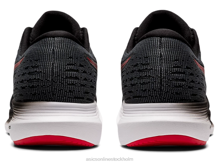 Asics evoride 2 män D6D01781 svart/elektrisk röd